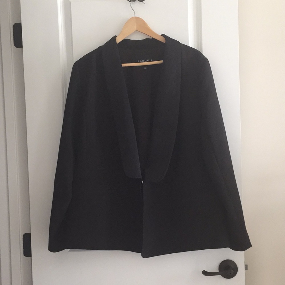 Eloquii Tuxedo-Style Blazer